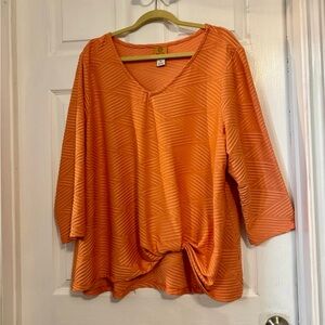 Ruby Rd. Women's Orange Top